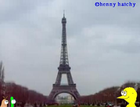 henny hatchy Eiffelturm Paris Frankreich henny hatchy Sniggel Geschenk Henny hatchy Sniggel Wyrm Plumbee jimjams Kken Spinne Schnecke Hummel Regenwurm Wurm Comic Cartoon